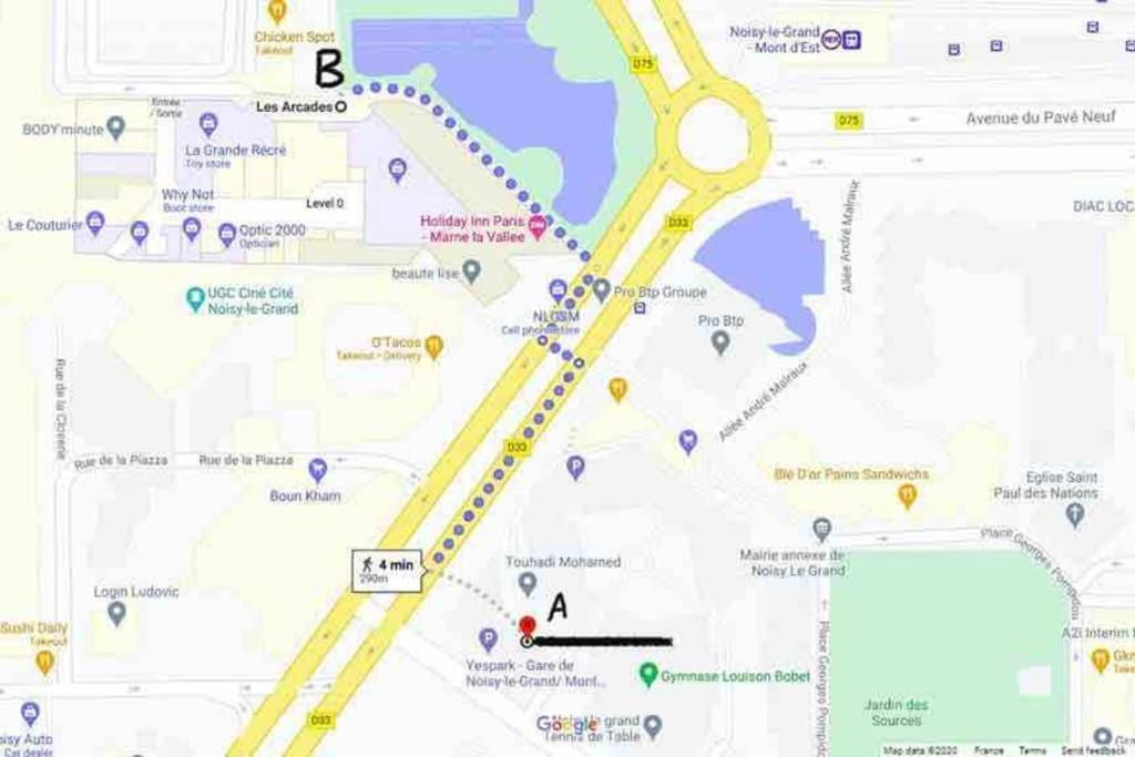La Belle Etoile Apartment Нуази-ле-Гран Екстериор снимка